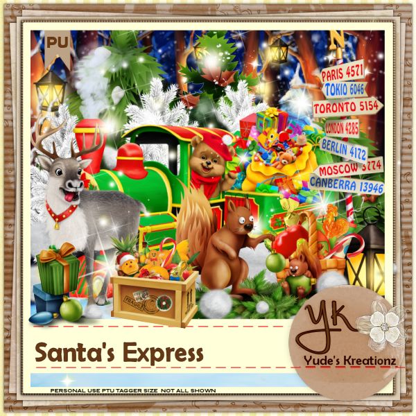 Santa's Express - Click Image to Close
